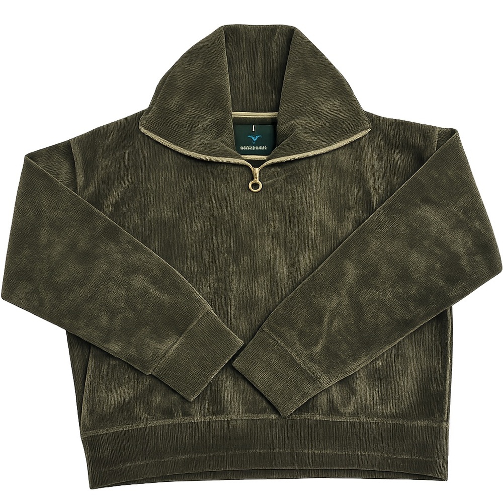 Women's Roxford Corduroy Quarter-Zip Pullover Sweatshirt